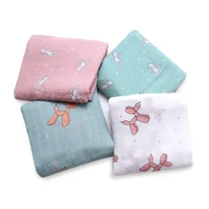 70% Bamboo 30% Cotton Baby Swaddle Wraps