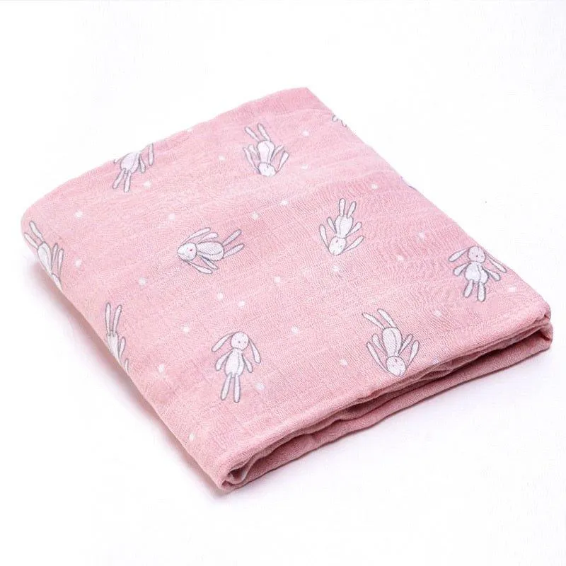 70% Bamboo 30% Cotton Baby Swaddle Wraps