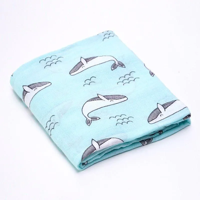 70% Bamboo 30% Cotton Baby Swaddle Wraps