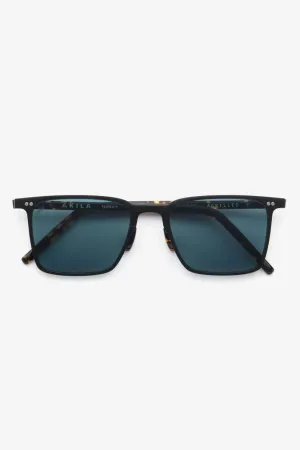 Akila Achilles Sunglasses - Tortoise / Viridian