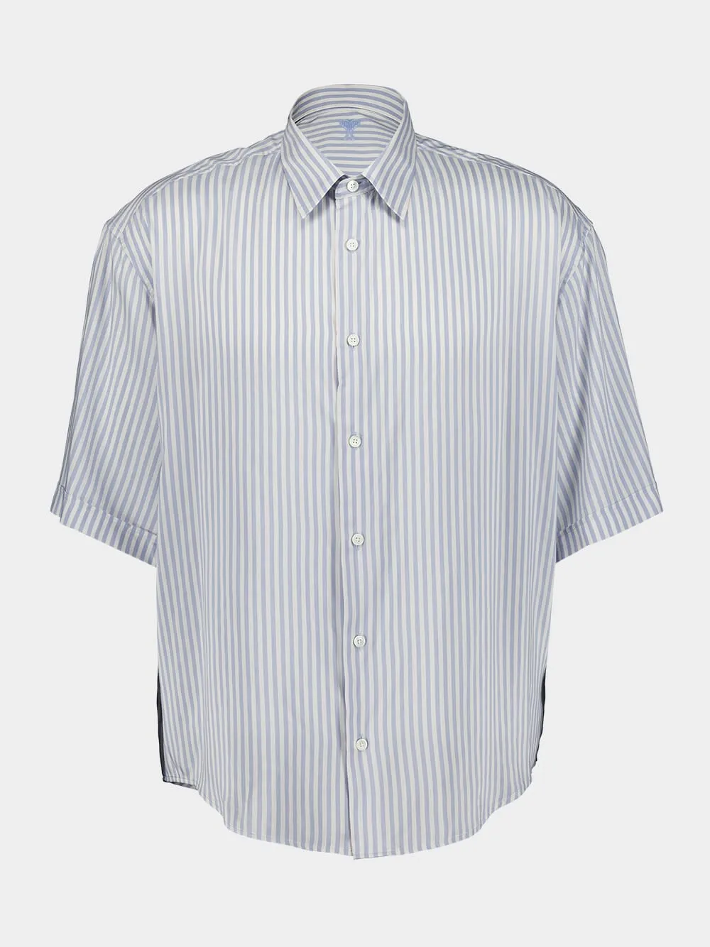 Ami de Coeur Striped Cotton Shirt