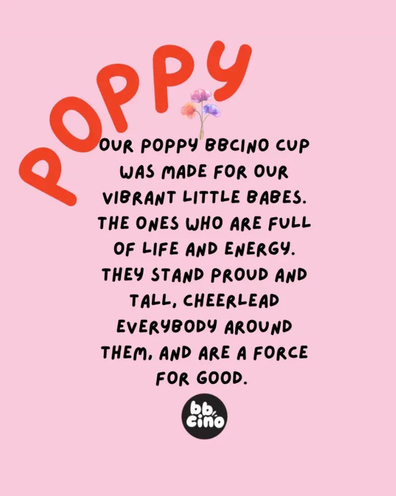 BBCINO POPPY CUP 120ML