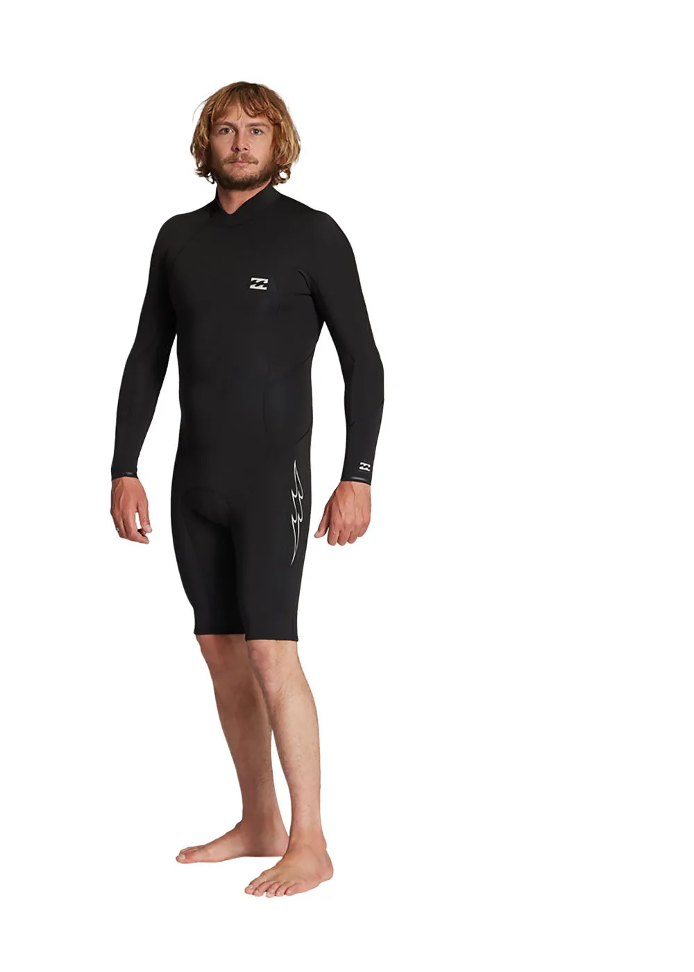 Billabong Mens 2mm Absolute Back Zip Long Sleeve Springsuit