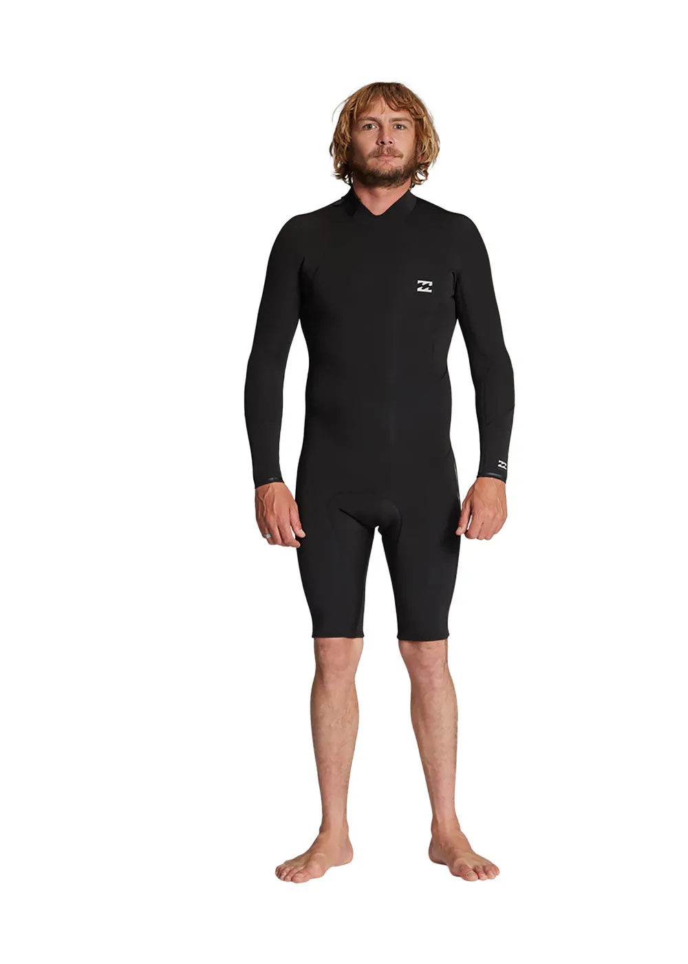 Billabong Mens 2mm Absolute Back Zip Long Sleeve Springsuit