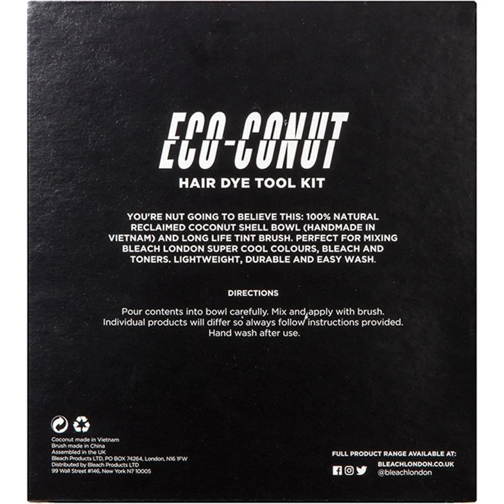 Bleach London Eco-Conut Bowl & Brush Kit