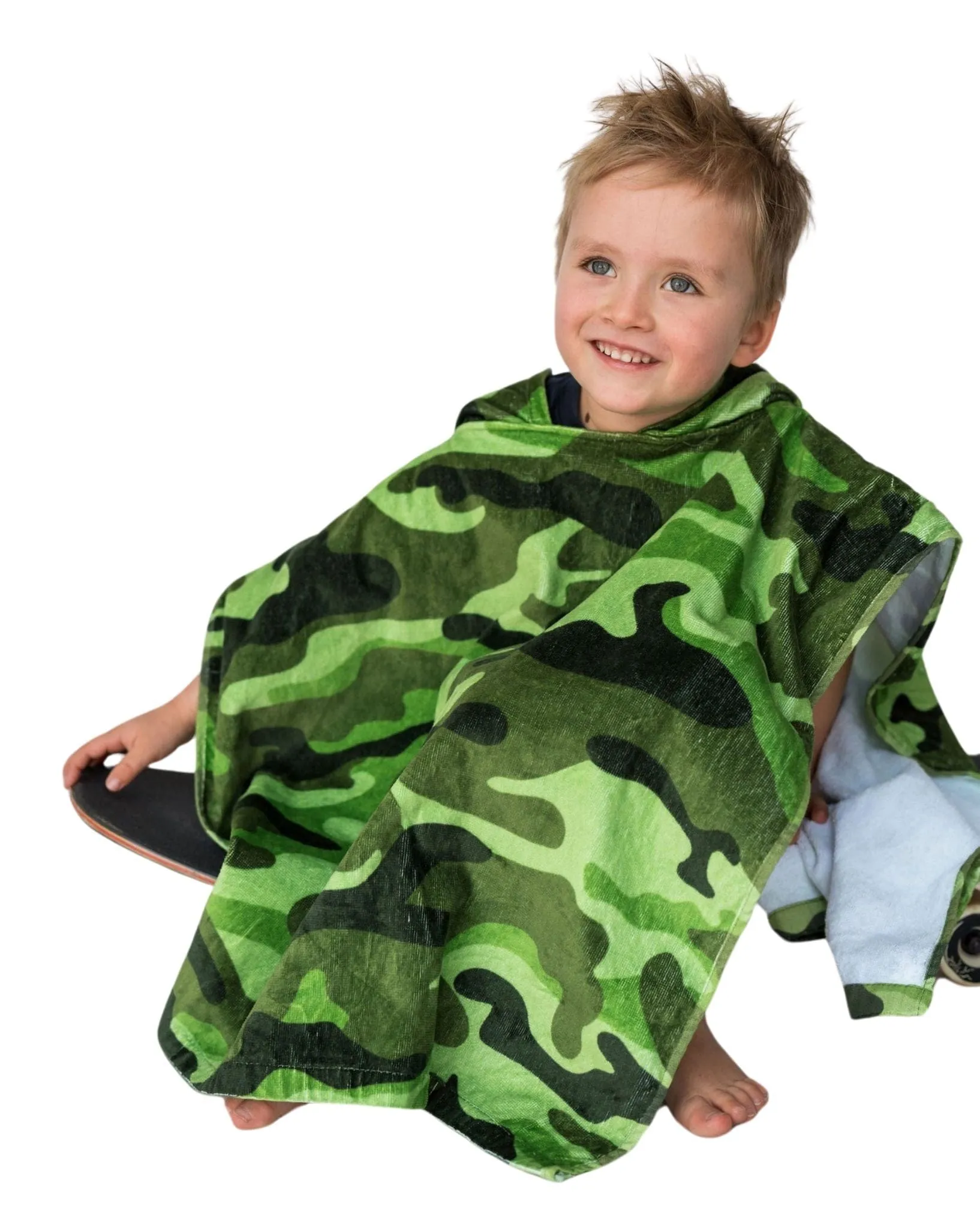 Camouflage Hooded Towel