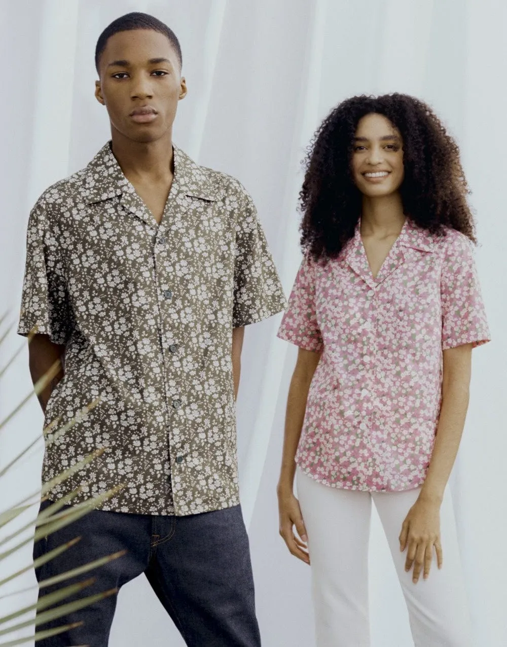 Como Unisex Collar Shirt Sewing Pattern, Liberty Fabrics