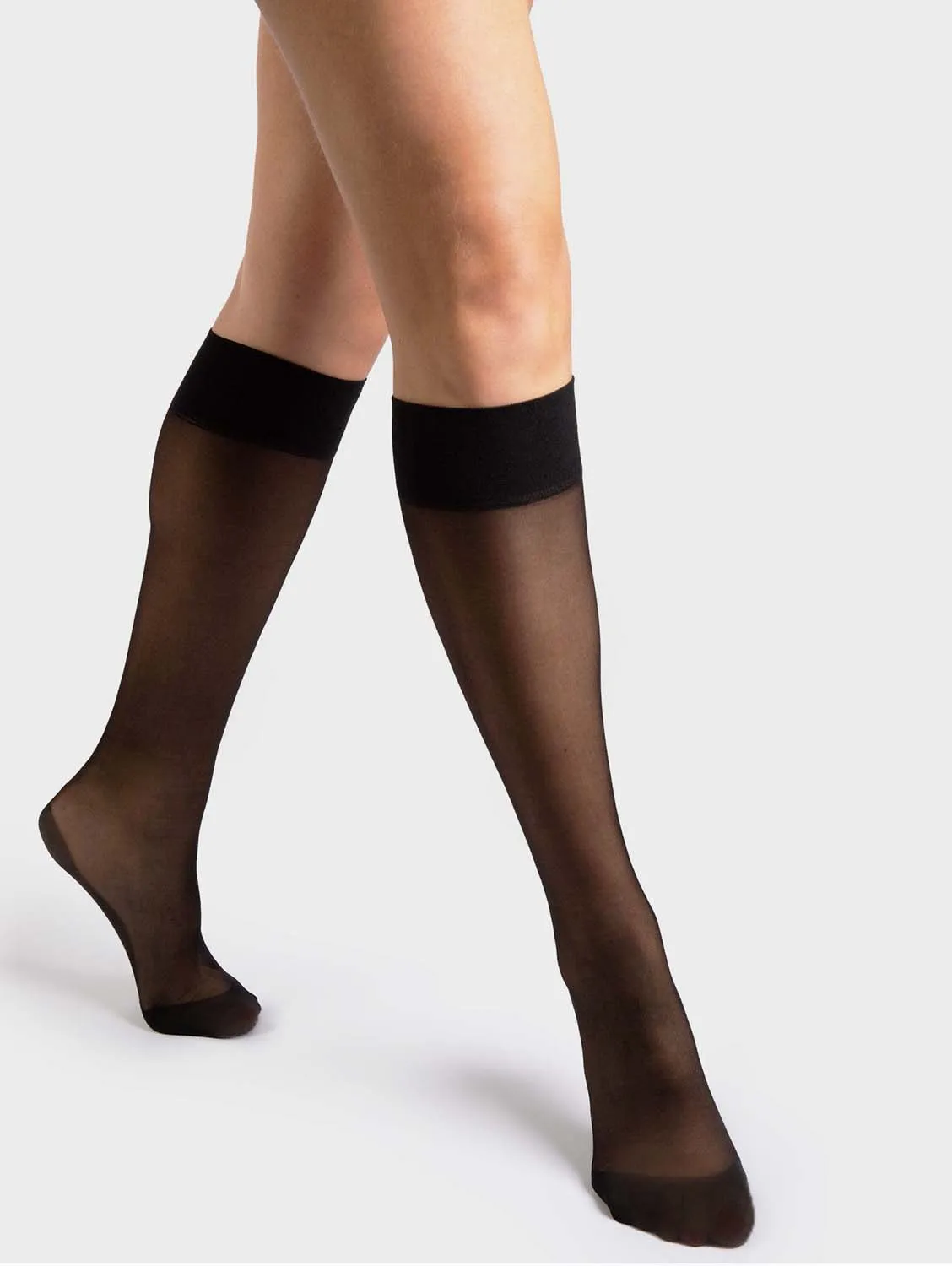 Compression Knee-Highs Socks | Black