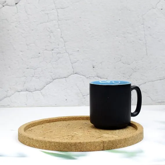 Cork Round Serving Tray