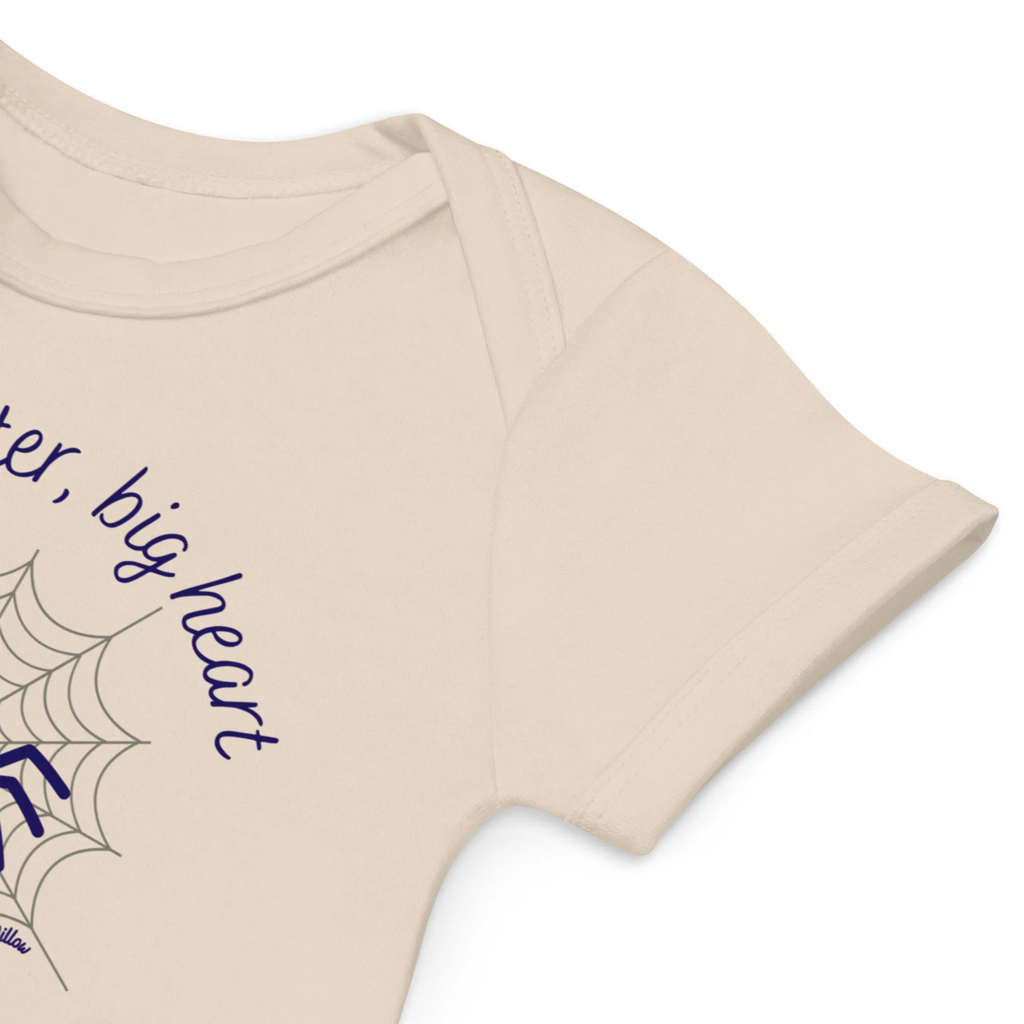 Cute Spider Web Bodysuit - 100% Organic Cotton & Vegan