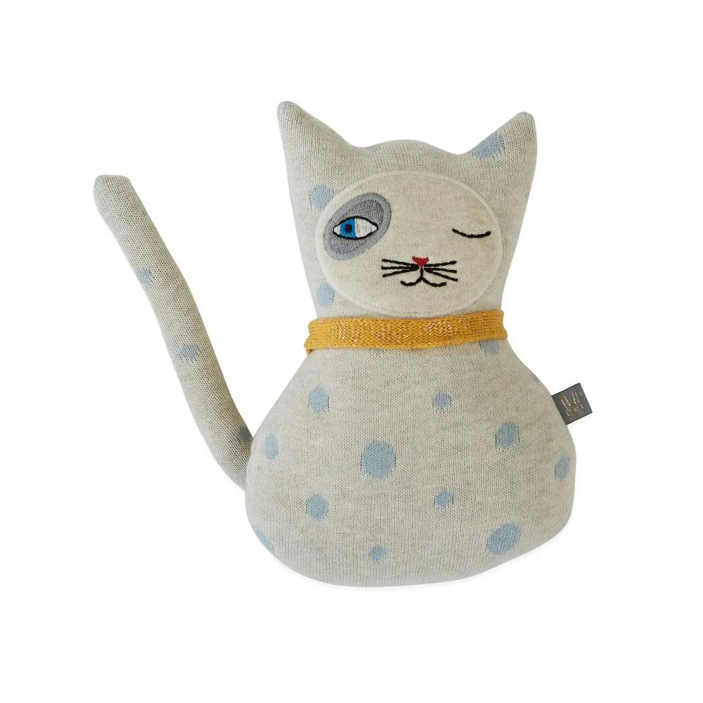 Darling - Baby Benny Cat - Offwhite / Pale Blue