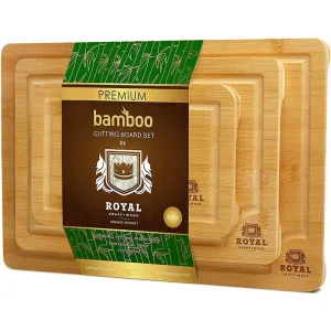 Factory Direct Supply Of Bamboo And Wood Cutting Board Three-Piece Set Of Spot Cutting Board Foreign Trade Cutting Board