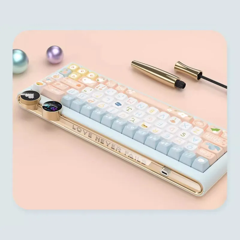 FOPATO D68 Playful & Cute Wireless Mechanical Keyboard