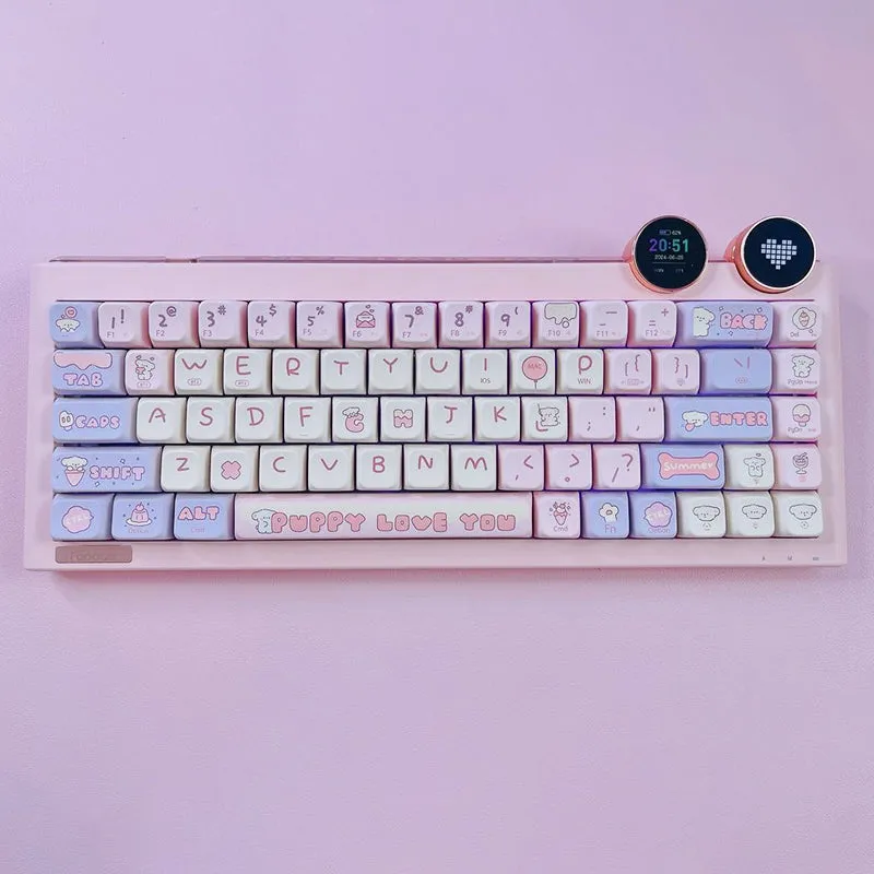 FOPATO D68 Playful & Cute Wireless Mechanical Keyboard