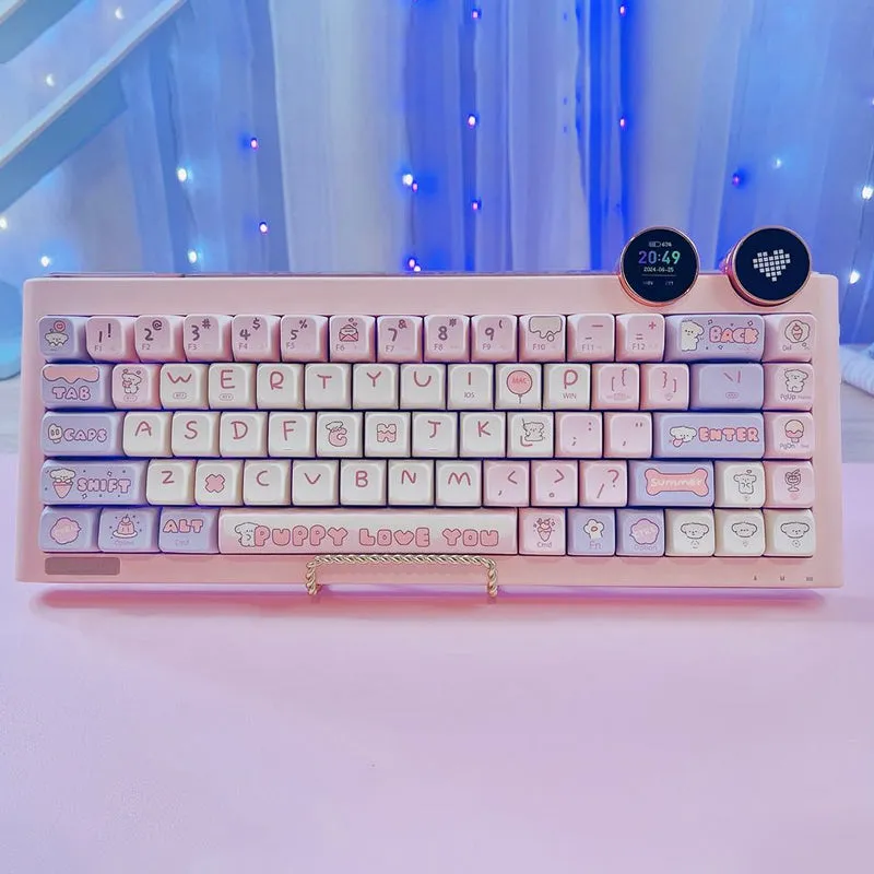 FOPATO D68 Playful & Cute Wireless Mechanical Keyboard