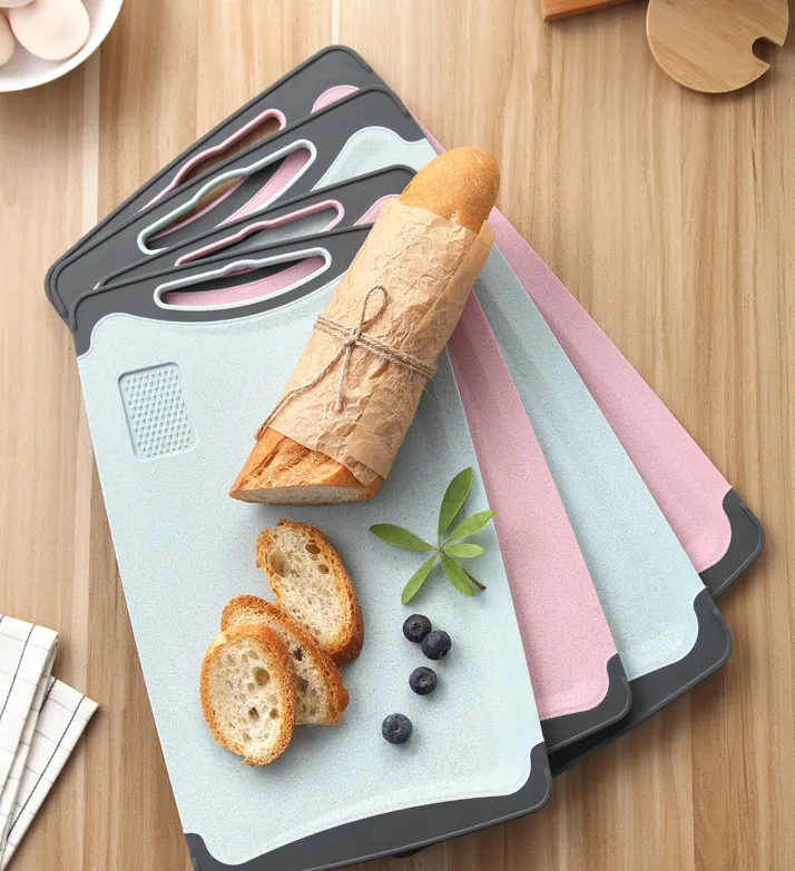 Fruit wheat straw cutting board