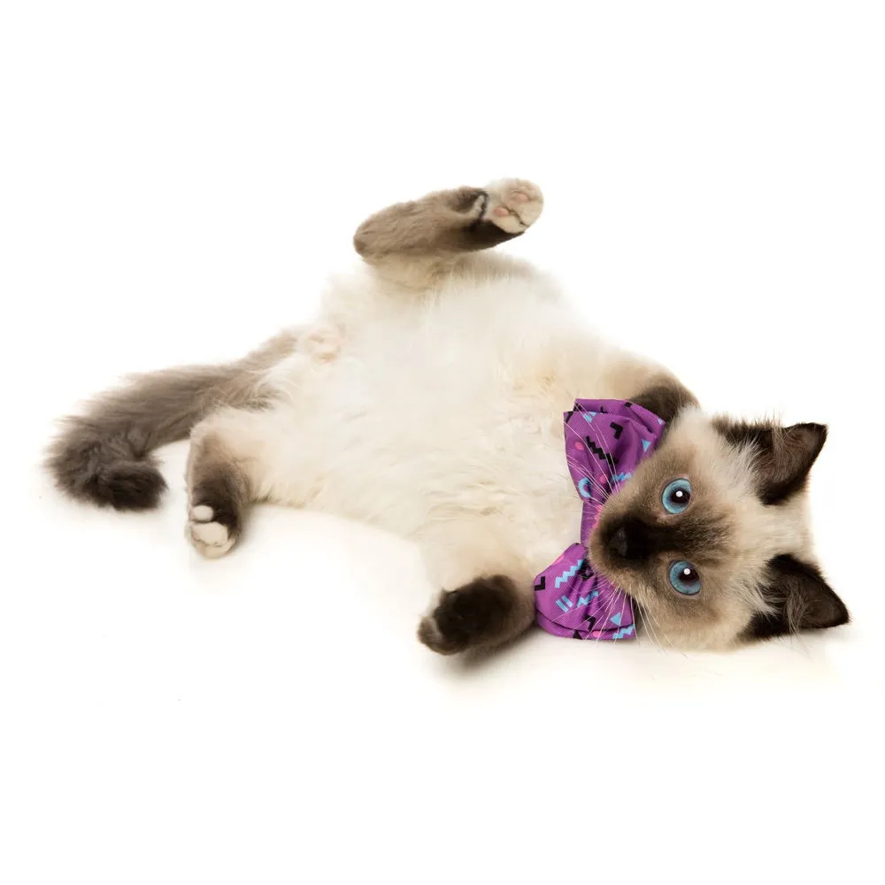 FuzzYard Pet Bow Tie (Purple)