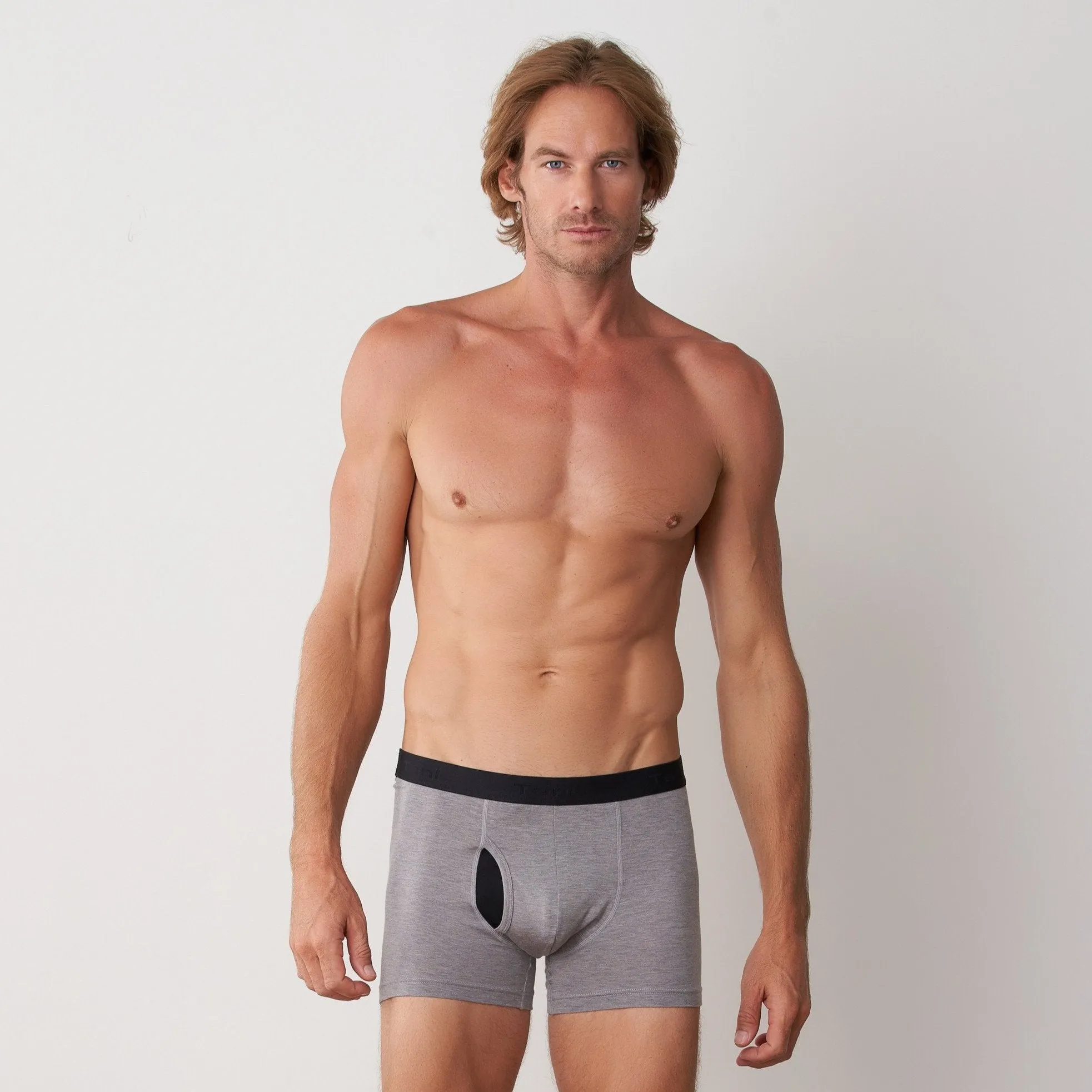 Green TENCEL™ Lyocell Fly Boxer Brief