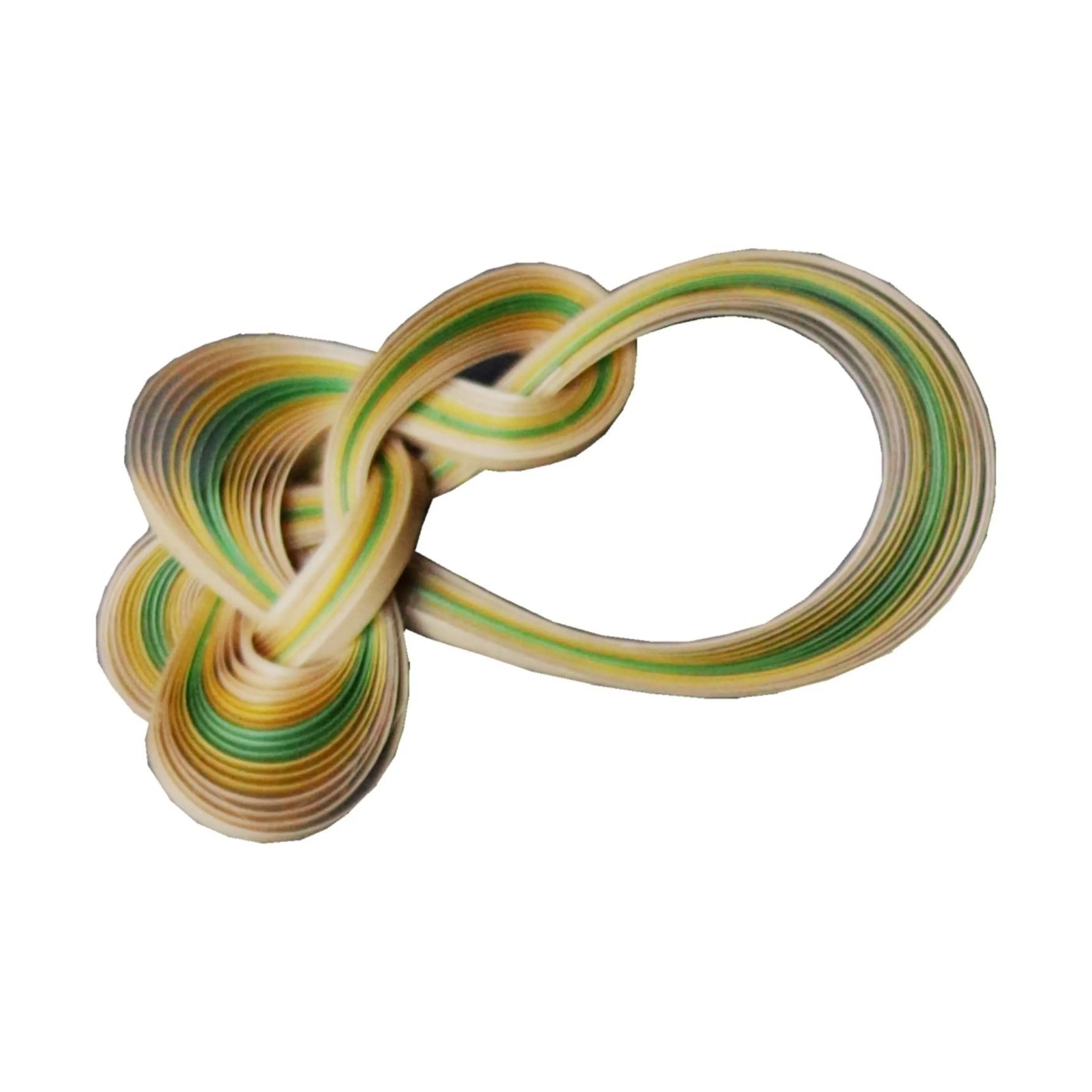 Handcrafted Bamboo Brooch - Eco-Friendly Chinese Knot Design Accessories