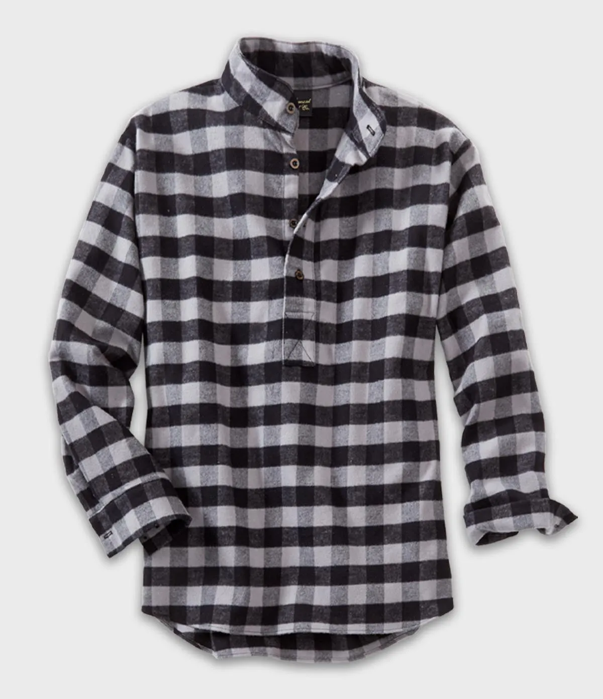 Henley Flannel Shirt