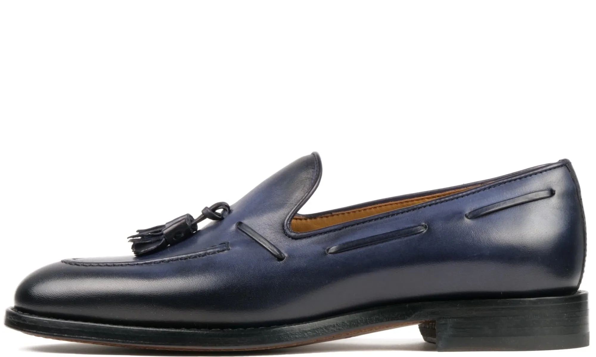 Henley Tassel Loafer Blue