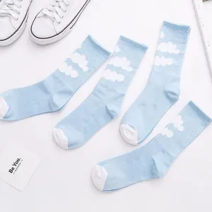 Kawaii Clouds Socks