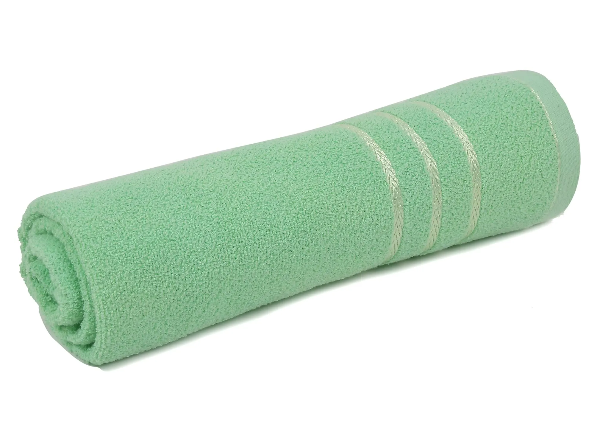 Kuber Industries Premium Super Soft, Fluffy, and Absorbent, Cotton Bath Towel Perfect for Daily Use, 30"x60", Pack of 3 (Green), Standard (HS39KUBMART023848)