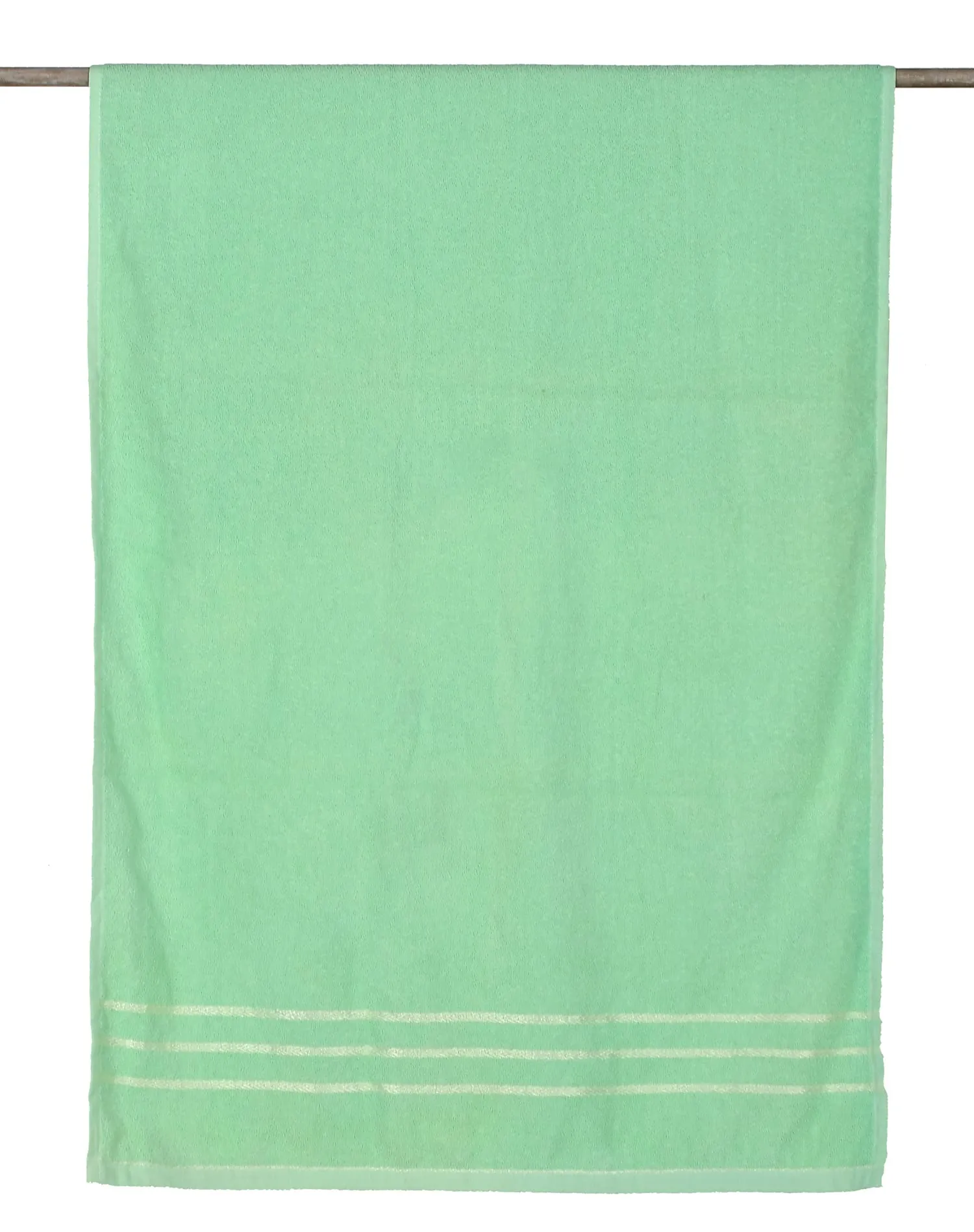 Kuber Industries Premium Super Soft, Fluffy, and Absorbent, Cotton Bath Towel Perfect for Daily Use, 30"x60", Pack of 3 (Green), Standard (HS39KUBMART023848)