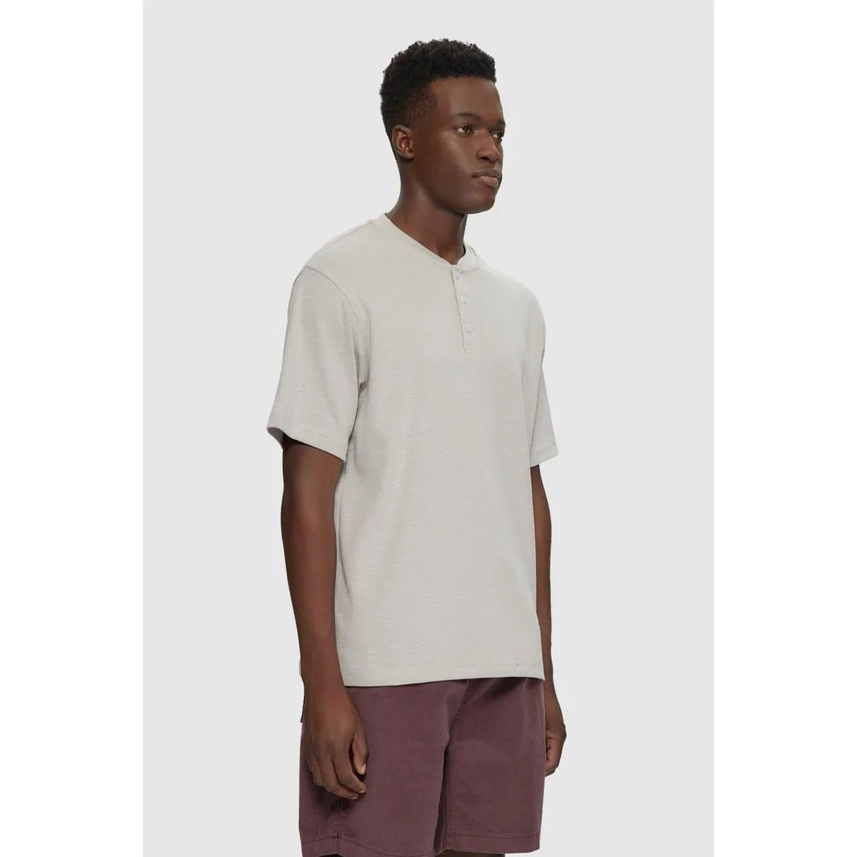 Kuwalla Slub S/S Henley Tee