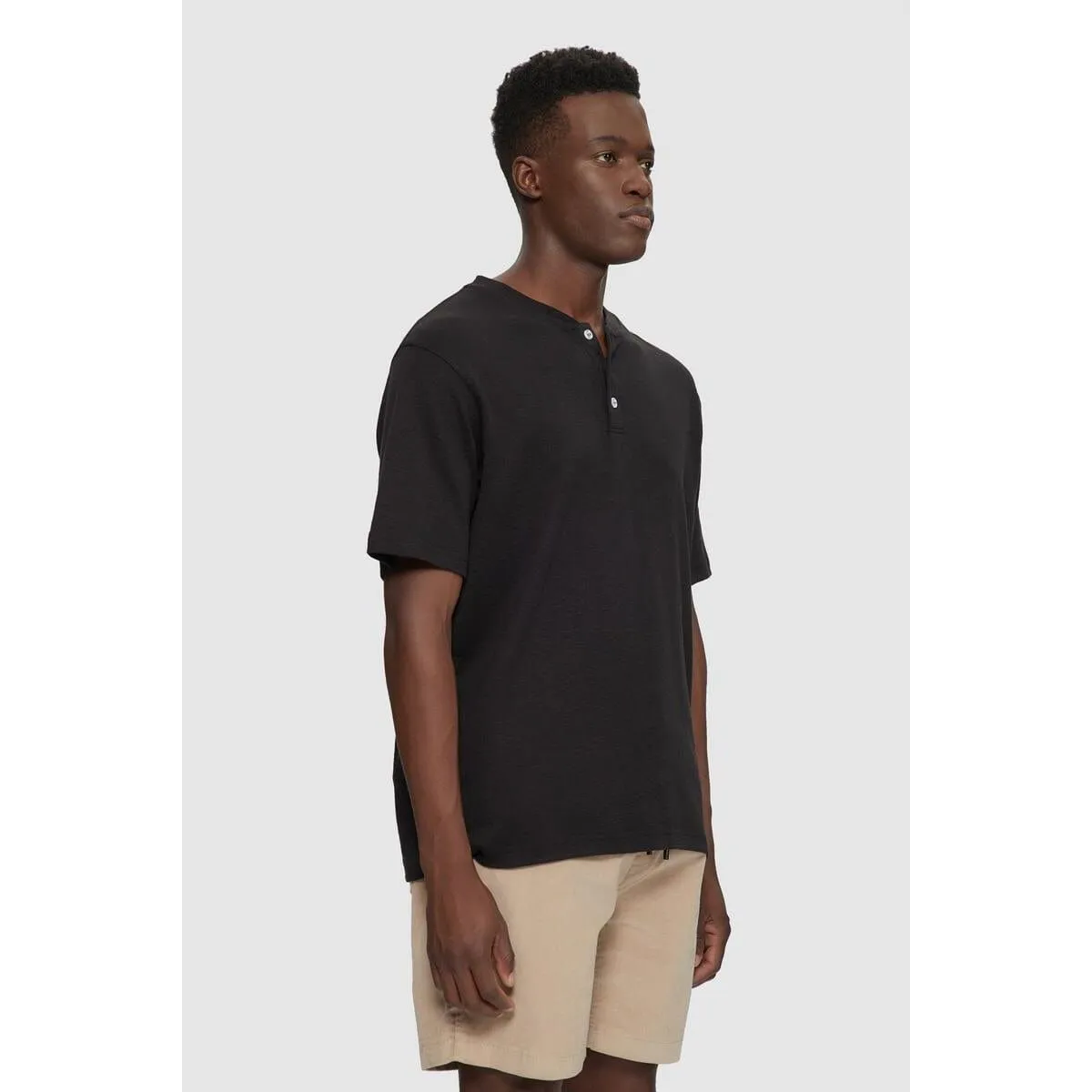 Kuwalla Slub S/S Henley Tee