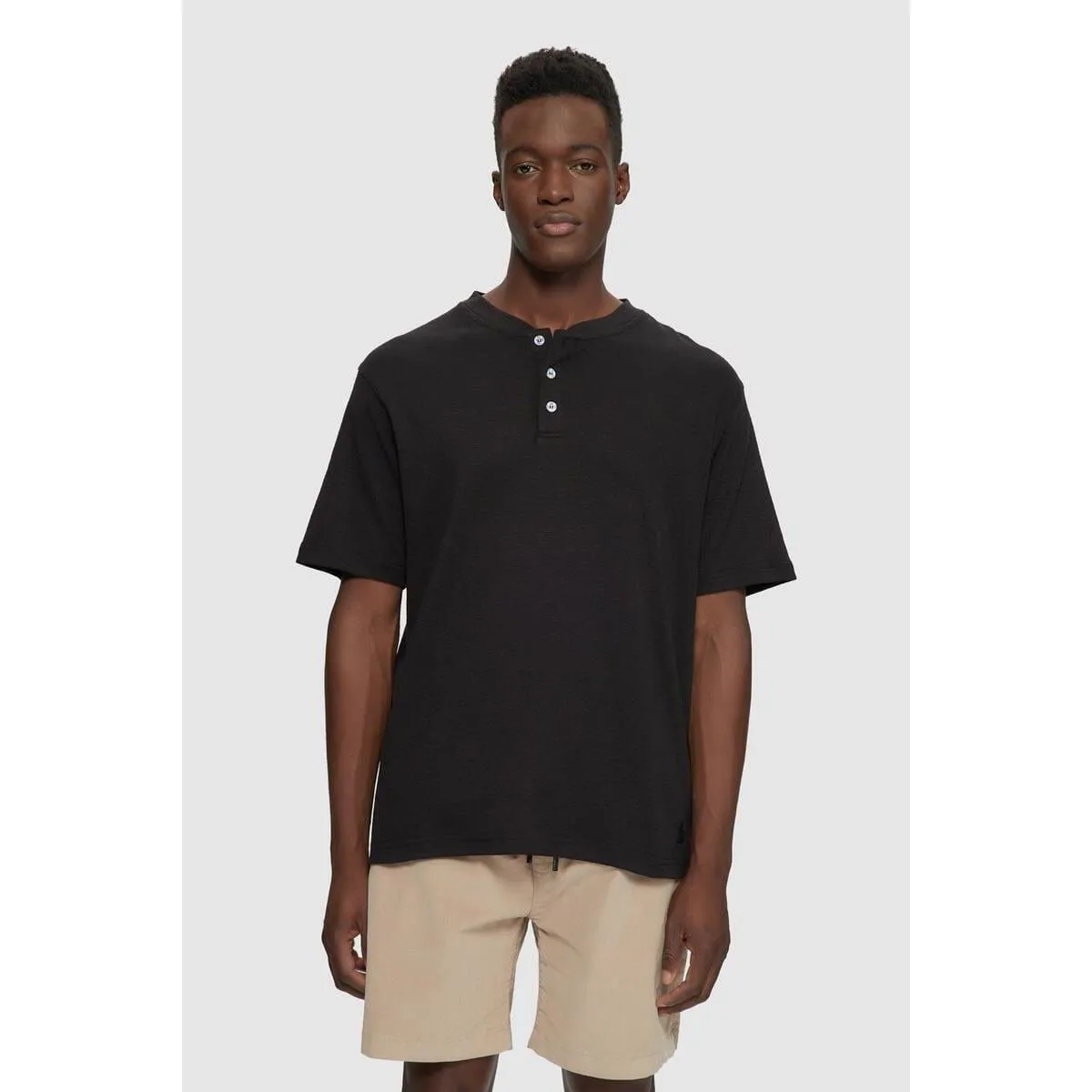 Kuwalla Slub S/S Henley Tee