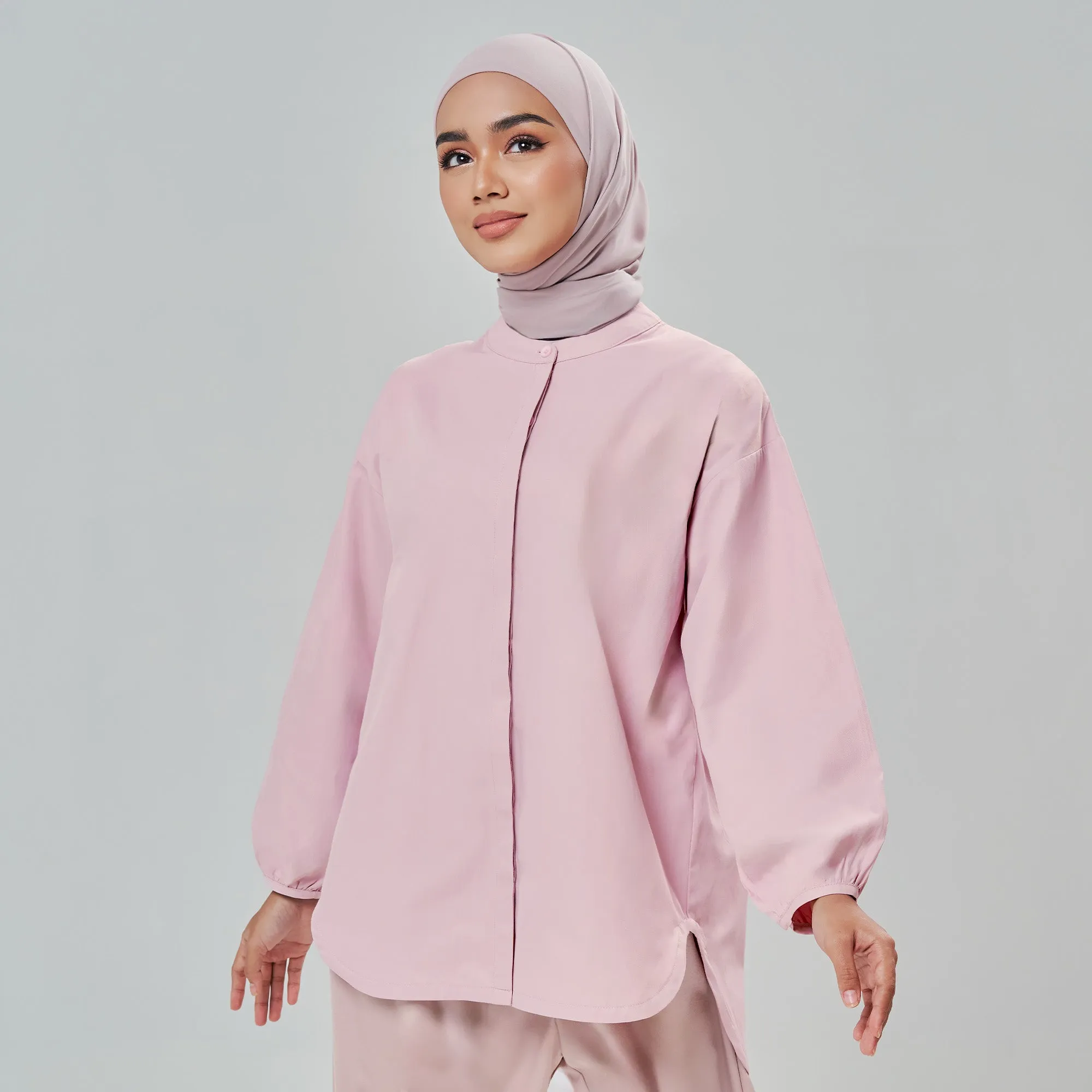 Loose Top - Mauve Pink