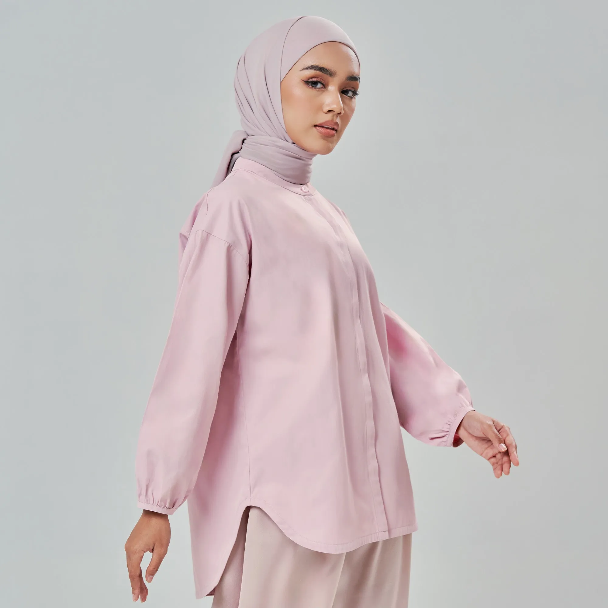 Loose Top - Mauve Pink