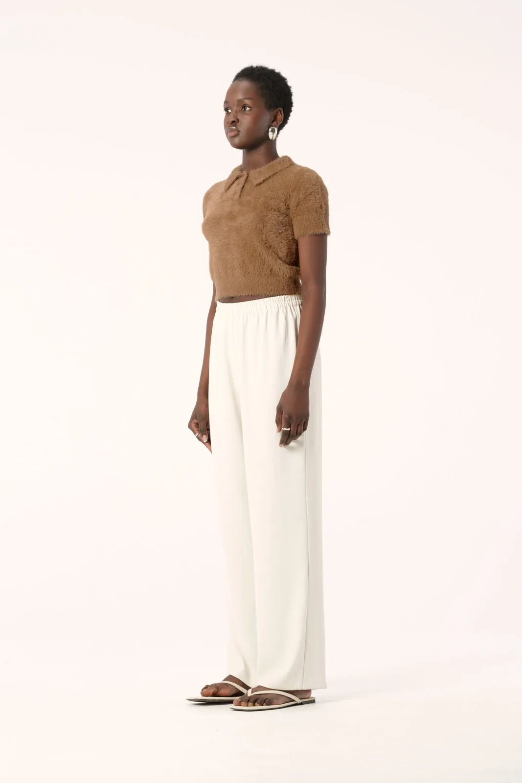 Mochi Knit Top Camel