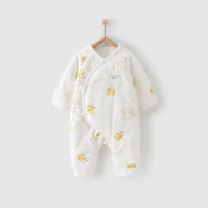 Newborn Baby Thick Cotton Jumpsuit