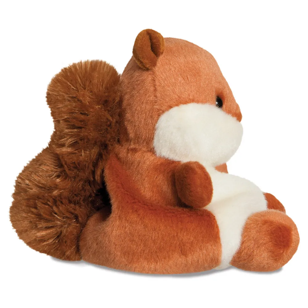 Palm Pal Nibbles Squirrel Soft Toy