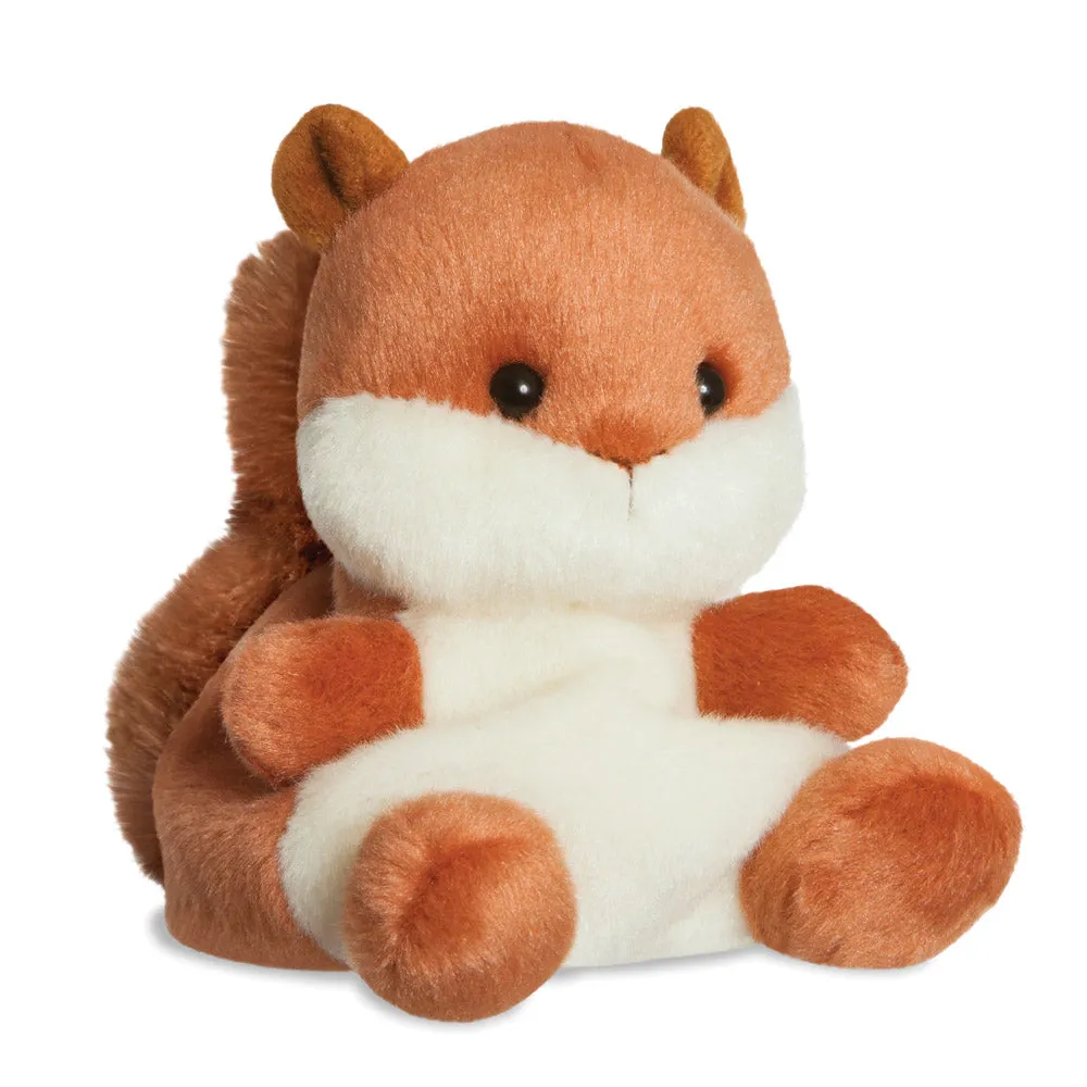 Palm Pal Nibbles Squirrel Soft Toy