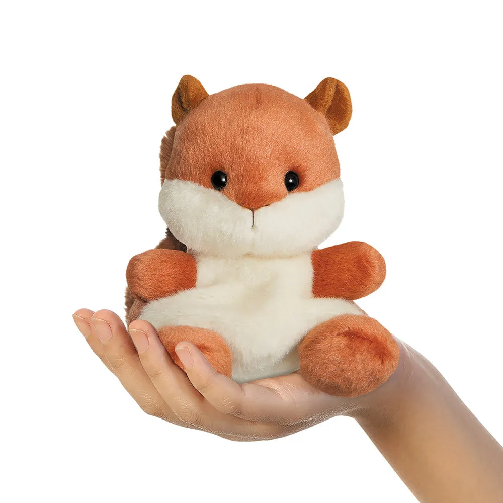 Palm Pal Nibbles Squirrel Soft Toy