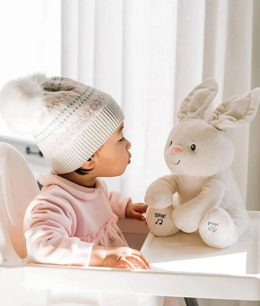 Peek-a-boo Musical Bunny Soft Toy