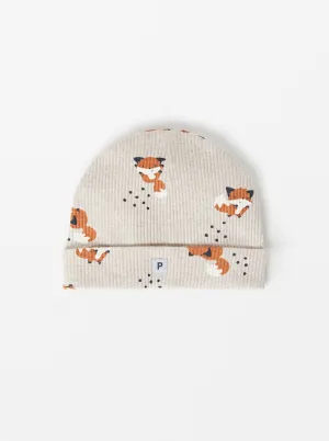 Playful Fox Baby Hat