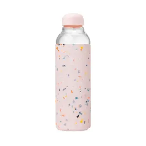 porter | glass bottle | terrazzo blush - LC