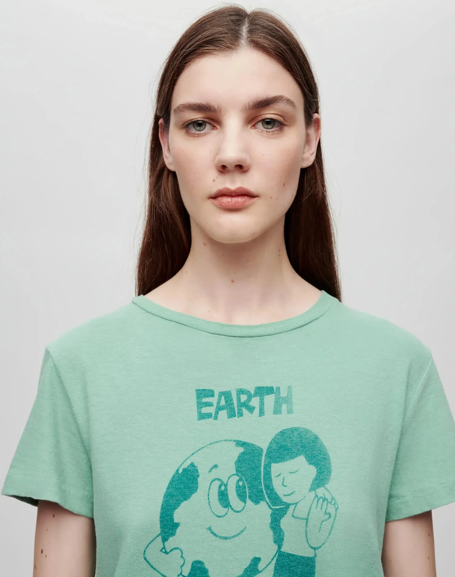 RE/DONE CLASSIC EARTH TEE