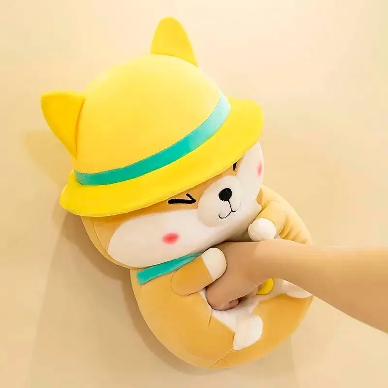 Shiba Inu Plush 35cm Cute Chubby Plush Toy