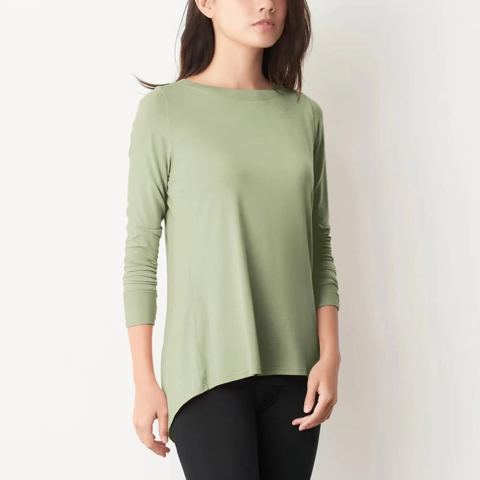 Silktouch TENCEL™ Modal Air Long Sleeve Relaxed Fit Top