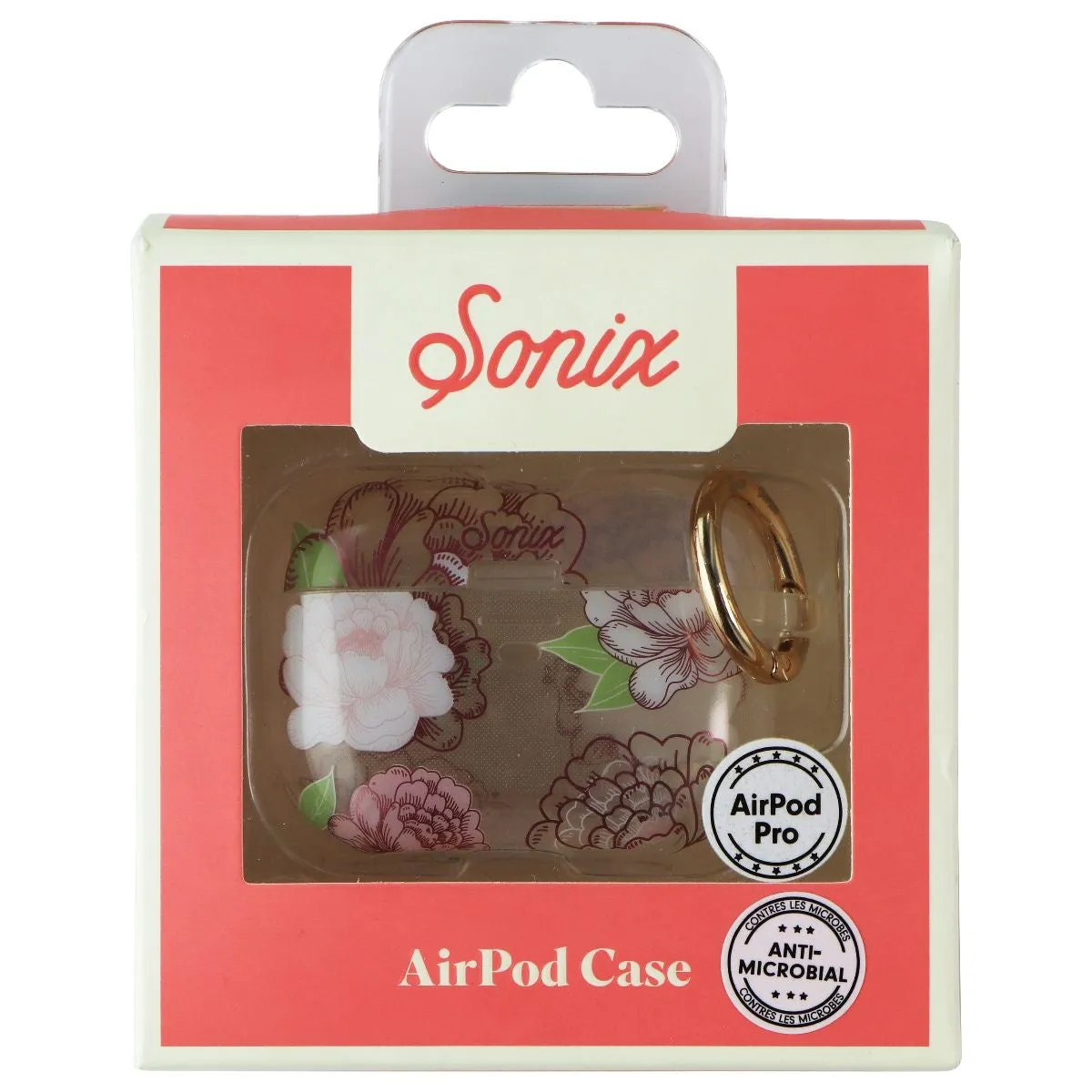 Sonix Hard Cover Print Case for Apple Airpods Pro - French Rose