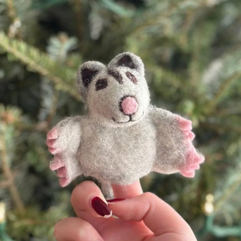 Sugar Glider Finger Puppet