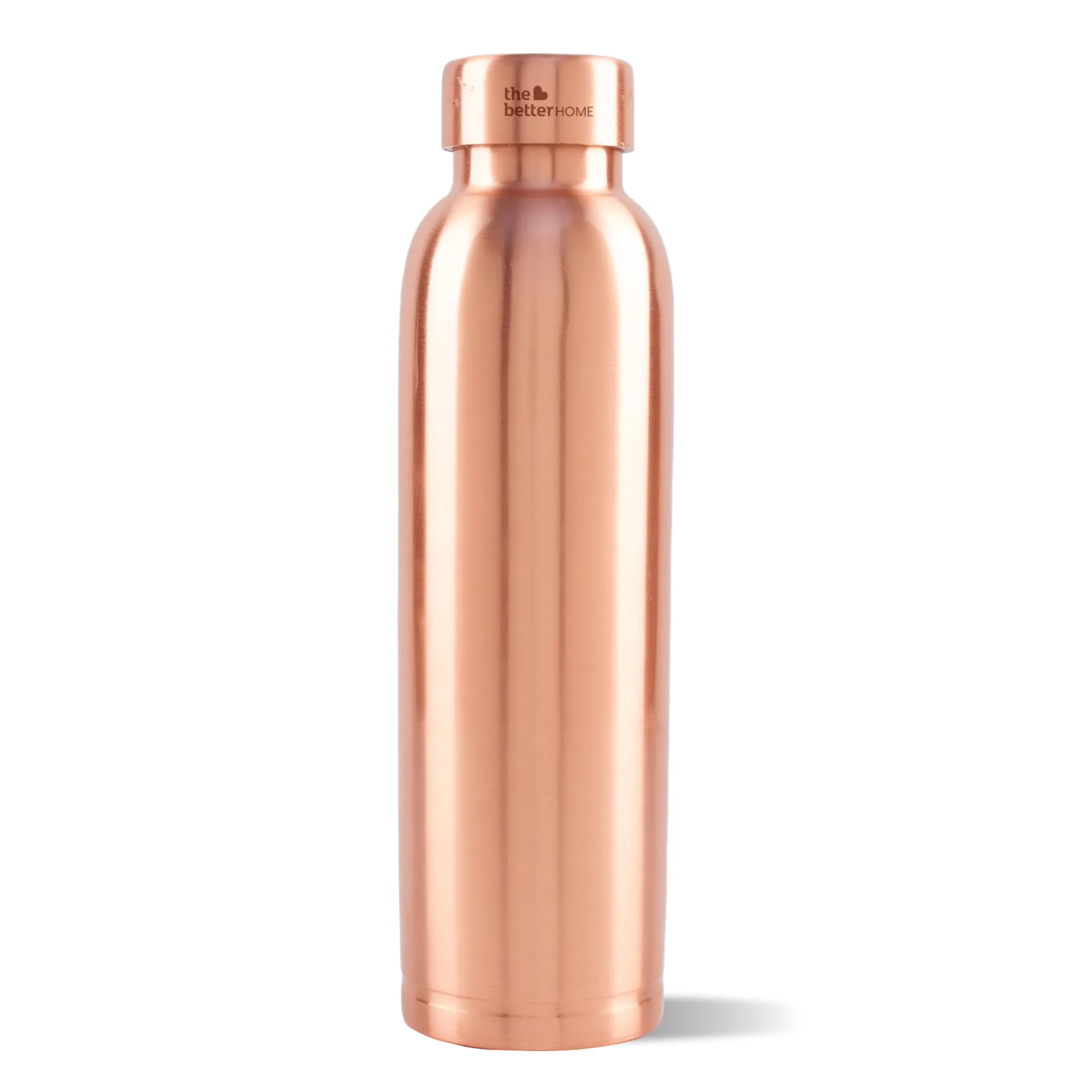 The Better Home Copper Bottle | 100% Pure Copper | Lightweight for Home Office Use | Durable and Rust Free | Eco-Friendly, Biodegradable & Non-Toxic| 950ml