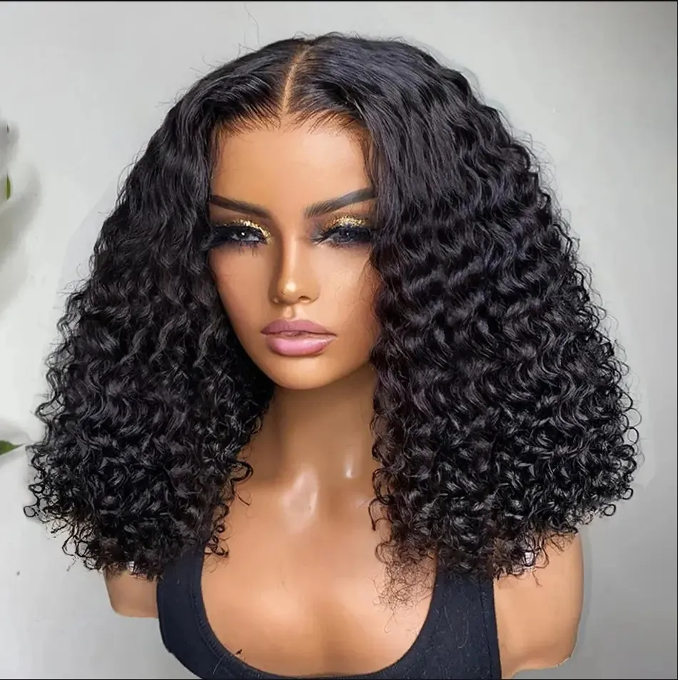 Voluminous Short Deep Wave Hair Wig