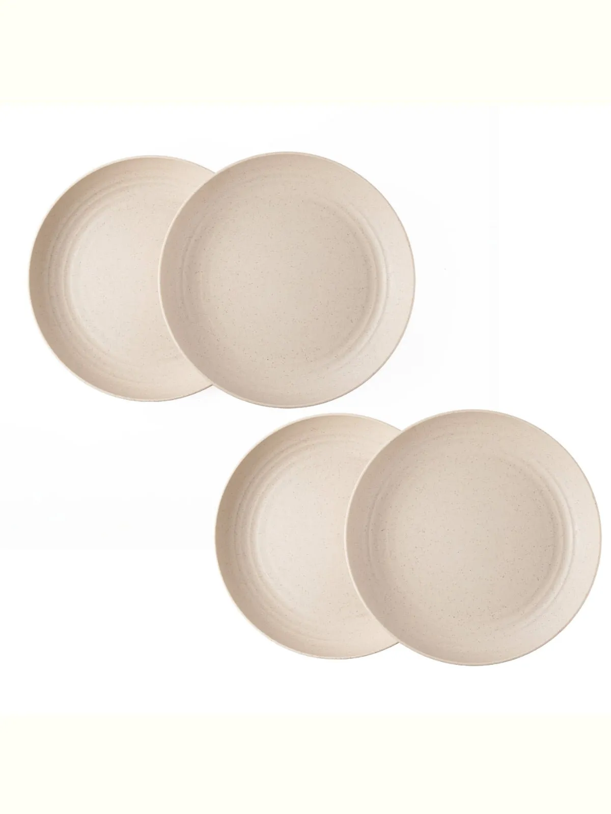 Wheat Straw Dinner Plates Set of 4