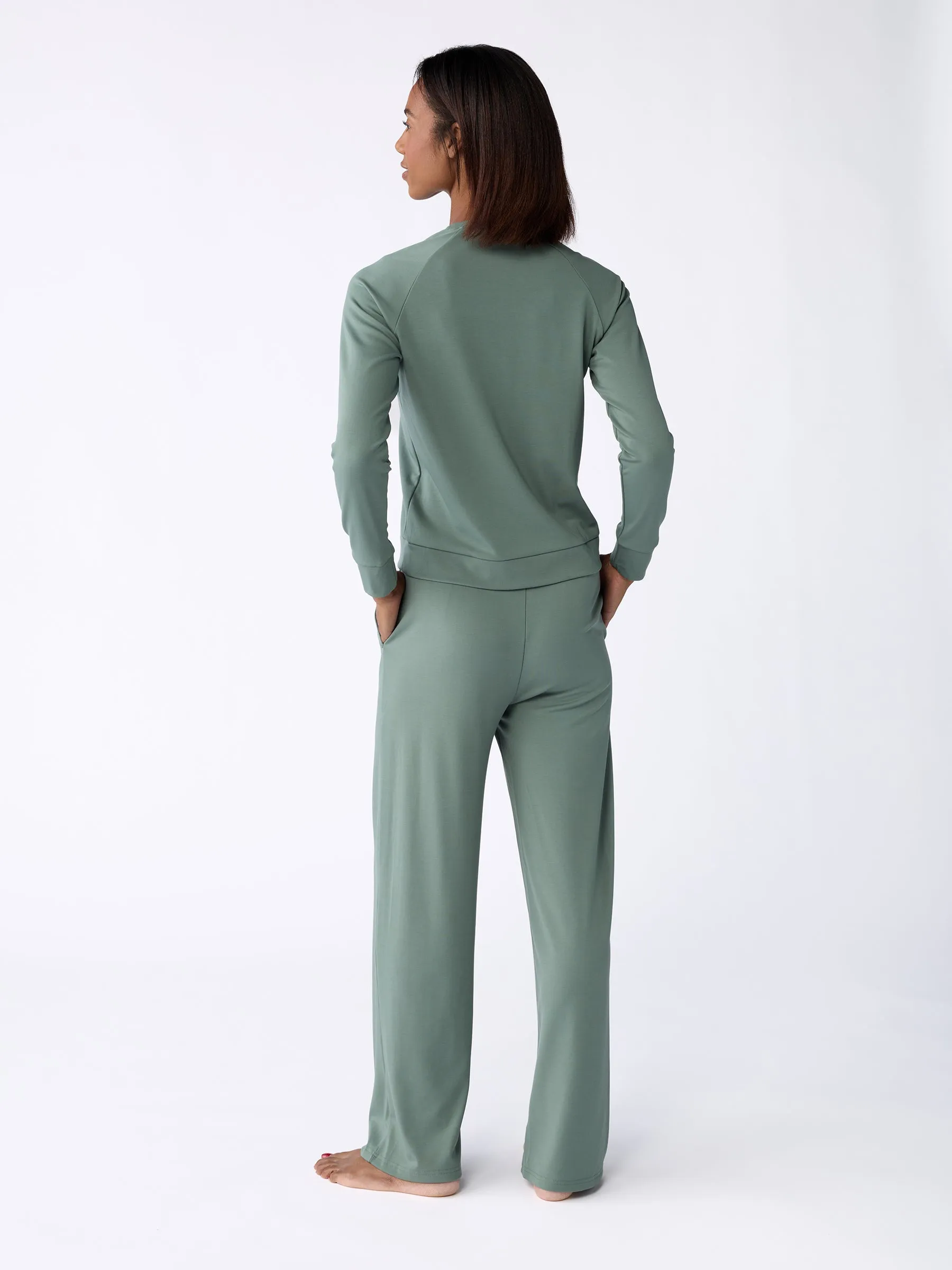 Women's Ultra-Soft Bamboo Wide Leg Pull On Pant